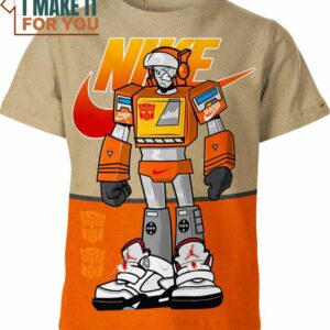 Blaster Nike Louis Vuitton Transformers Shirt, Stylish Nike Graphic Tee