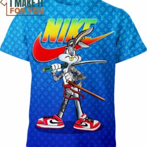 Bugs Bunny Nike Louis Vuitton Looney Tunes Shirt, Stylish Nike Graphic Tee