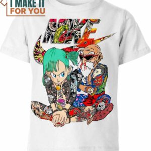 Bulma Vs Master Roshi Nike Dragon Ball Z Shirt, Stylish Nike Graphic Tee