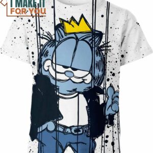 Garfield King Nike Louis Vuitton Supreme Shirt, Stylish Nike Graphic Tee