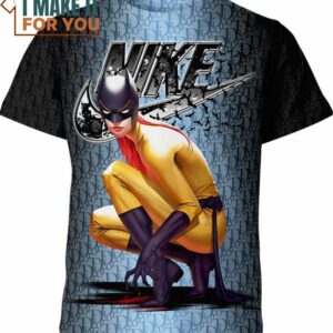 Hellcat Nike Dior Marvel Comics Shirt, Stylish Nike Graphic Tee
