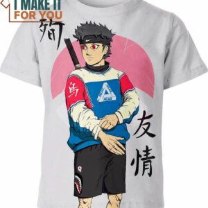 Shisui Uchiha Nike Louis Vuitton Naruto Shirt, Unique Nike Graphic Tee for Men