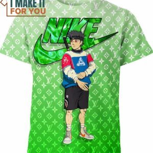 Shisui Uchiha Cool Nike Louis Vuitton Naruto Shirt, Unique Nike Graphic Tee for Men
