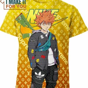 Shoyo Hinata Nike Louis Vuitton Haikyu!! Shirt, Unique Nike Graphic Tee for Men