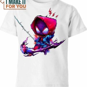 Miles Morales Nike in Spider-Man Universe Marvel Comics Shirt, Unique Nike Graphic Tee for Men