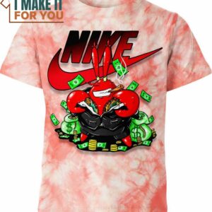 Mr. Krabs Nike SpongeBob SquarePants Shirt, Unique Nike Graphic Tee for Men