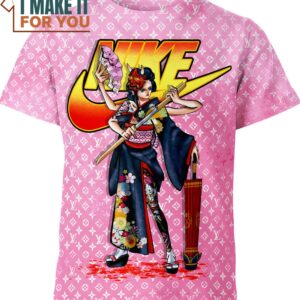 Nico Robin Nike one piece Shirt, Unique Nike Graphic Tee for Men Nico Robin Nike one piece Shirt, Unique Nike Graphic Tee for Men