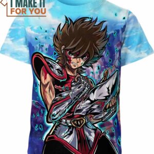 Pegasus Seiya Nike Louis Vuitton Supreme Saint Seiya Shirt, Unique Nike Graphic Tee for Men