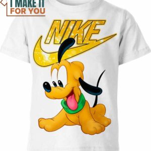 Pluto Nike Louis Vuitton Shirt, Unique Nike Graphic Tee for Men