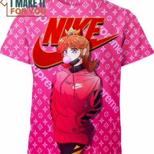 Princess Daisy Cute Nike Louis Vuitton Supreme Super Mario Shirt, Unique Nike Graphic Tee for Men
