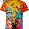 Eevee Evolution Pokemon Shirt, Perfect Gift for Any Pokemon Lover