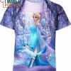 Glaceon Pokemon Elsa Frozen Shirt, Perfect Gift for Any Pokemon Lover