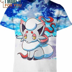 Hisuian Zorua Pokemon Anime Shirt, Perfect Gift for Any Pokemon Lover