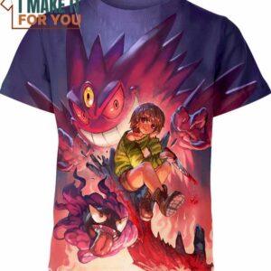 Pokemon X Undertale Pokemon Anime Shirt, Perfect Gift for Any Pokemon Lover