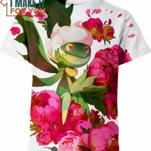 Roserade Pokemon Anime Shirt, Perfect Gift for Any Pokemon Lover