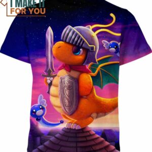 Dragonite Pokemon Anime Shirt, Perfect Gift for Any Pokemon Lover
