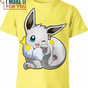 Eevee Pokemon Anime Shirt, Perfect Gift for Any Pokemon Lover