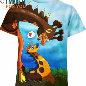 Farigiraf Pokemon Anime Shirt, Perfect Gift for Any Pokemon Lover