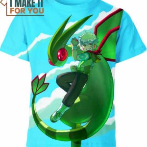 Flygon Pokemon Anime Shirt, Perfect Gift for Any Pokemon Lover