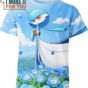 Gardevoir Pokemon Shirt, Perfect Gift for Any Pokemon Lover