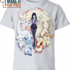 Grusha Pokemon Anime Shirt, Perfect Gift for Any Pokemon Lover
