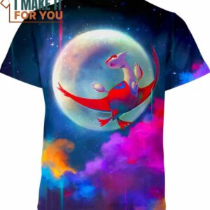 Latias Pokemon Anime Shirt, Perfect Gift for Any Pokemon Lover