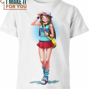 Leaf Pokemon Anime Shirt, Perfect Gift for Any Pokemon Lover