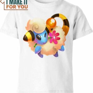 Mareep Pokemon Anime Shirt, Perfect Gift for Any Pokemon Lover