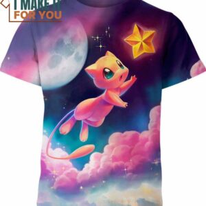 Mew Pokemon Anime Shirt, Perfect Gift for Any Pokemon Lover