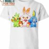 Pokemon Sword And Shield Anime Shirt, Perfect Gift for Any Pokemon Lover