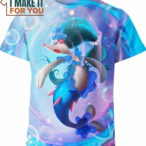 Primarina Pokemon Anime Shirt, Perfect Gift for Any Pokemon Lover