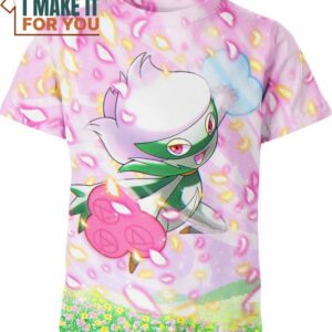 Roserade Pokemon Shirt, Perfect Gift for Any Pokemon Lover