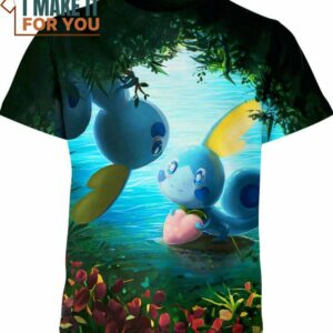 Sobble Pokemon Anime Shirt, Perfect Gift for Any Pokemon Lover