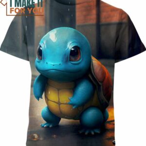 Squirtle Pokemon Anime Shirt, Perfect Gift for Any Pokemon Lover