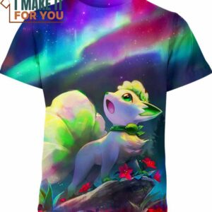 Vulpix Pokemon Anime Shirt, Perfect Gift for Any Pokemon Lover