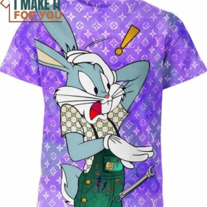 Bugs Bunny Gucci Louis Vuitton Looney Tunes Shirt, Perfect Looney Tunes Shirt for Your Style
