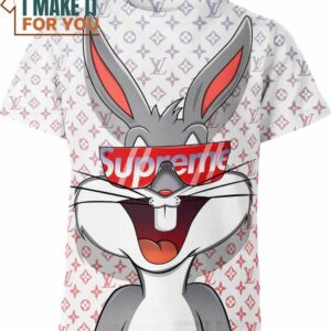 Bugs Bunny Supreme Louis Vuitton Looney Tunes Shirt, Perfect Looney Tunes Shirt for Your Style