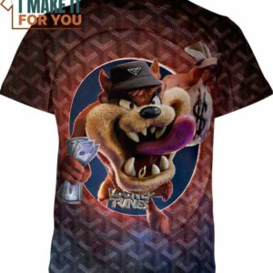 Tasmanian Devil Goyard Looney Tunes Shirt, Perfect Looney Tunes Shirt for Your Style