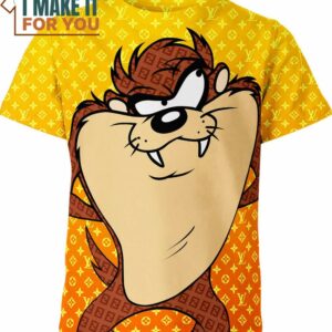 Tasmanian Devil Taz Louis Vuitton Fendi Looney Tunes Shirt, Perfect Looney Tunes Shirt for Your Style