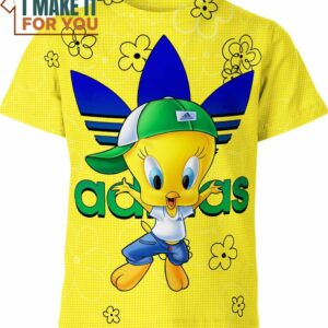Tweety Adidas Looney Tunes Shirt, Perfect Looney Tunes Shirt for Your Style