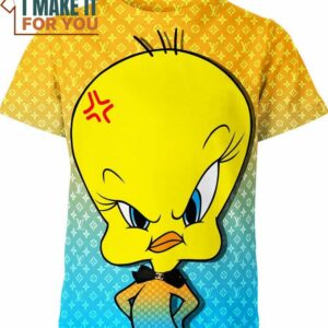 Tweety Gucci Louis Vuitton Looney Tunes Shirt, Perfect Looney Tunes Shirt for Your Style