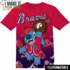 MLB Atlanta Braves Disney Stitch T-Shirt, Perfect Gift for Any MLB Fan