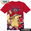 MLB Boston Red Sox Pokemon Pikachu T-Shirt, Perfect Gift for Any MLB Fan