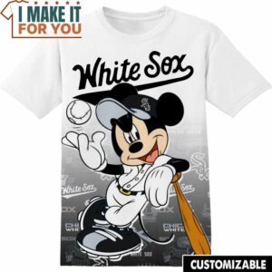 MLB Chicago White Sox Disney Mickey T-Shirt, Perfect Gift for Any MLB Fan