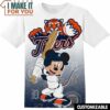 MLB Detroit Tigers Disney Mickey T-Shirt, Perfect Gift for Any MLB Fan