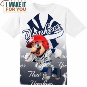 MLB New York Yankees Super Mario T-Shirt, Perfect Gift for Any MLB Fan