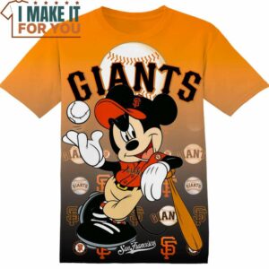 MLB San Francisco Giants Mickey T-Shirt, Perfect Gift for Any MLB Fan