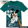 MLB Seattle Mariners Disney Mickey T-Shirt, Perfect Gift for Any MLB Fan