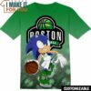 NBA Boston Celtics Sonic the Hedgehog T-Shirt, Perfect NBA Graphic Tee for Fan