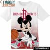 NBA Houston Rockets Disney Mickey T-Shirt, Perfect NBA Graphic Tee for Fan